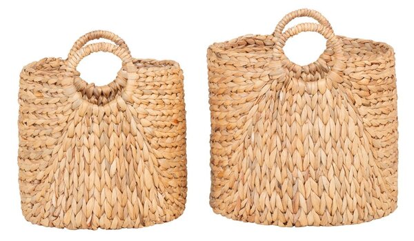 Vízijácint tárolókosár szett 2 db-os ø 35x37 cm Passo – House Nordic