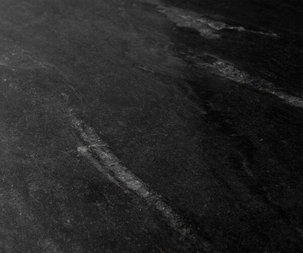 DELIFE Dohányzóasztal Marvello 100x50 cm márvány fekete ezüst fém arany Fusion Finish