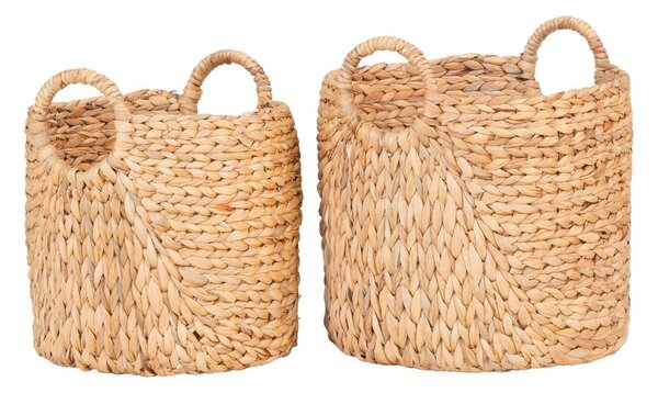 Vízijácint tárolókosár szett 2 db-os ø 35x37 cm Passo – House Nordic