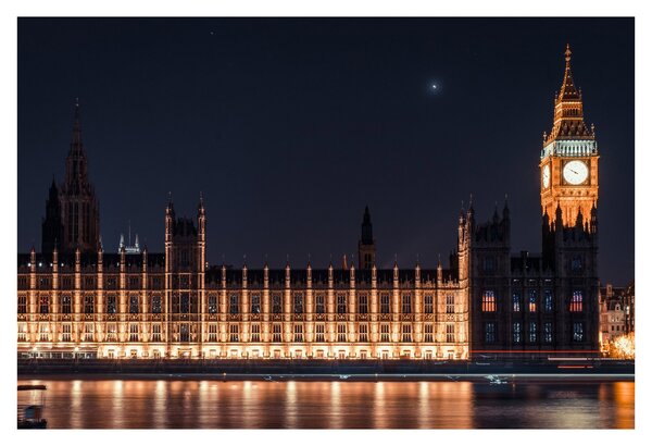 Kép a Big Benről Londonban (90x60 cm)