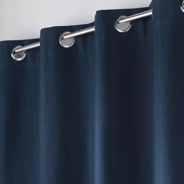 Sötétkék sötétítő függöny 140x180 cm Crepuscule – douceur d'intérieur