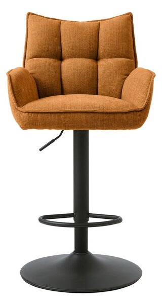 Narancssárga állítható magasságú bárszék szett 2 db-os Marilla – Unique Furniture