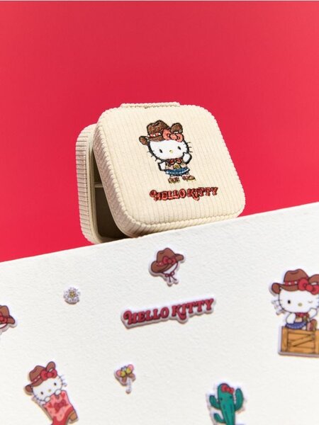 Sinsay - Hello Kitty ékszerdoboz - krémszínű