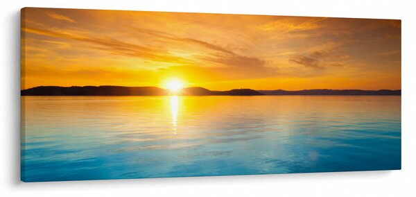 Napkelte képe (120x50 cm)