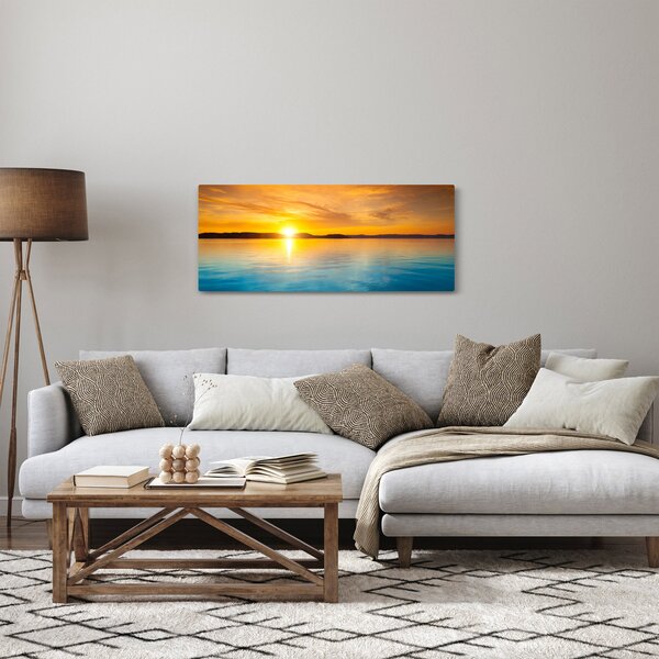 Napkelte képe (120x50 cm)