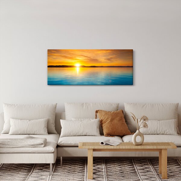 Napkelte képe (120x50 cm)
