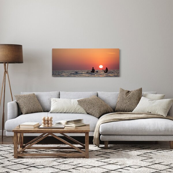 Kenuzók képe naplementekor (120x50 cm)
