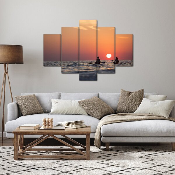Kenuzók képe naplementekor (150x105 cm)