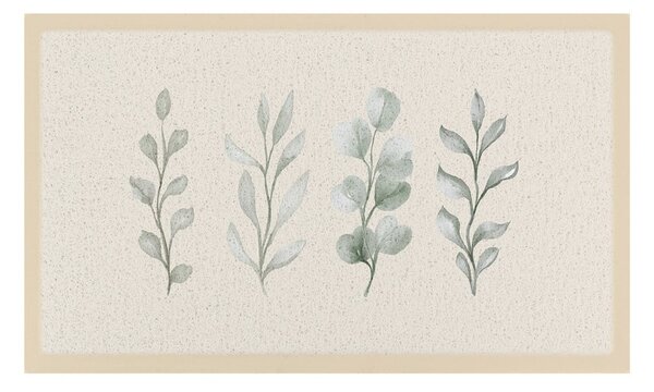 Lábtörlő 40x70 cm Neutral Leaves – Artsy Doormats