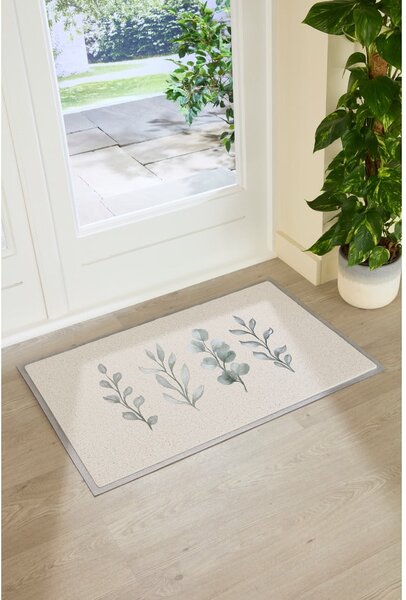 Lábtörlő 40x70 cm Neutral Leaves – Artsy Doormats