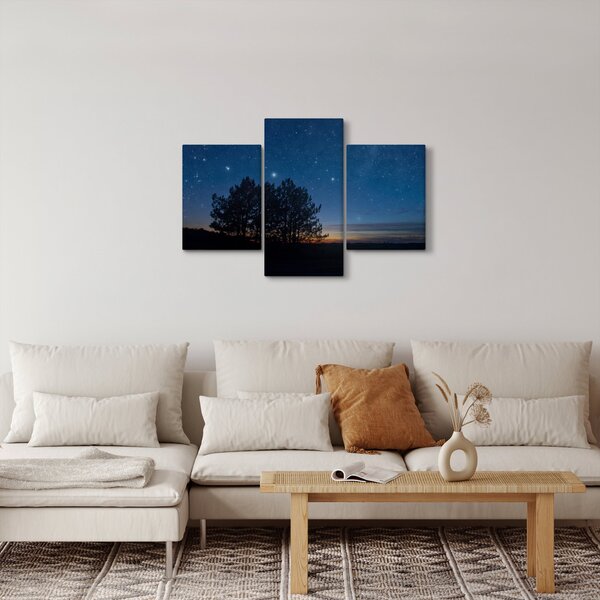 A fák éjjel képe (90x60 cm)