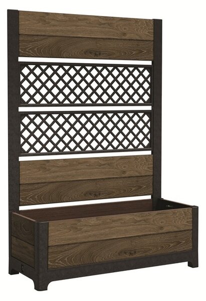 Keter Deco Tulip virágcserép, 110 l, 2 panel,barna