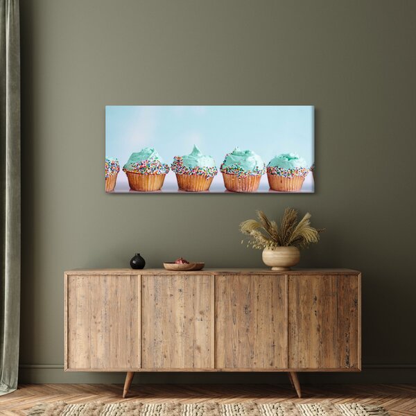 Cupcakes képe (120x50 cm)