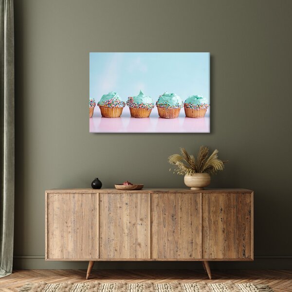 Cupcakes képe (90x60 cm)
