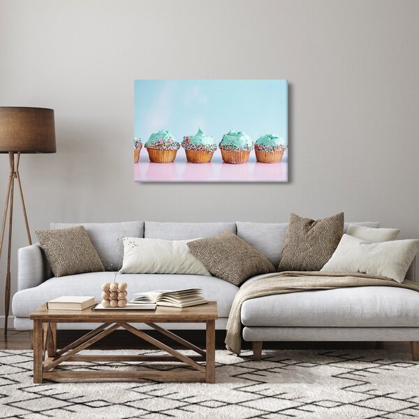 Cupcakes képe (90x60 cm)