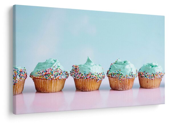 Cupcakes képe (90x60 cm)