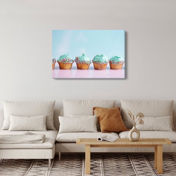 Cupcakes képe (90x60 cm)