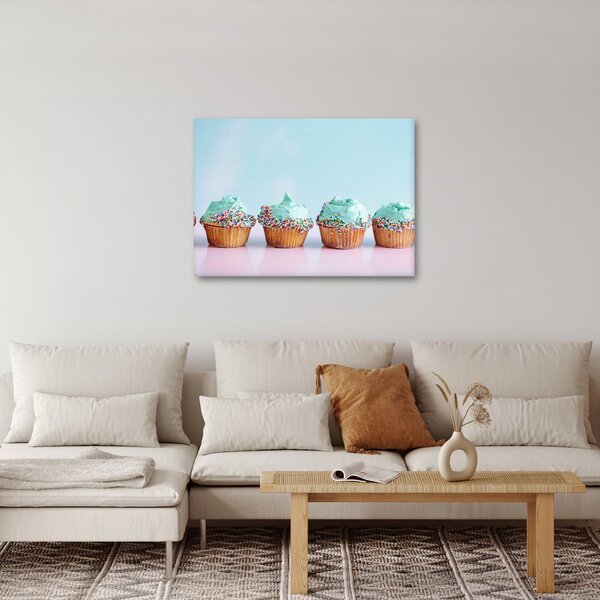 Cupcakes képe (70x50 cm)