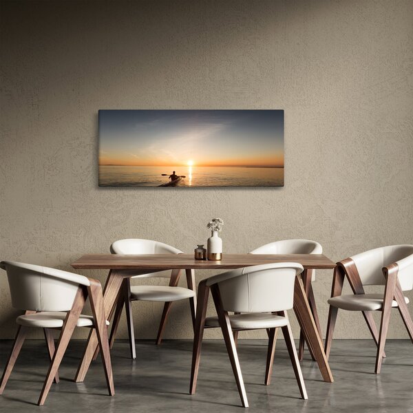 Kép a kenuzók naplementekor (120x50 cm)