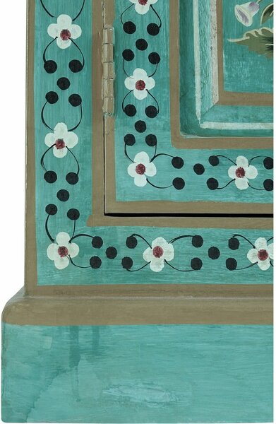 Zöld mangófa szekrény 87x152x38 cm Prem – Støraa
