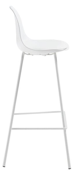 Fehér bárszék (ülésmagasság 65 cm) Brighter – Kave Home