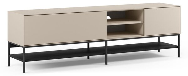 Krémszínű TV-állvány 180x55x35 cm Amira – Marckeric