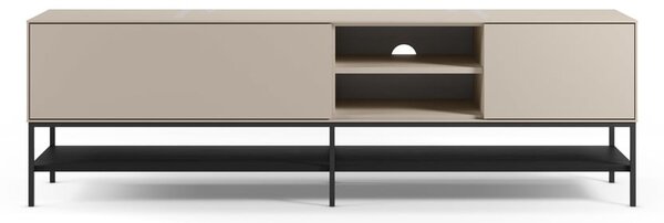 Krémszínű TV-állvány 180x55x35 cm Amira – Marckeric