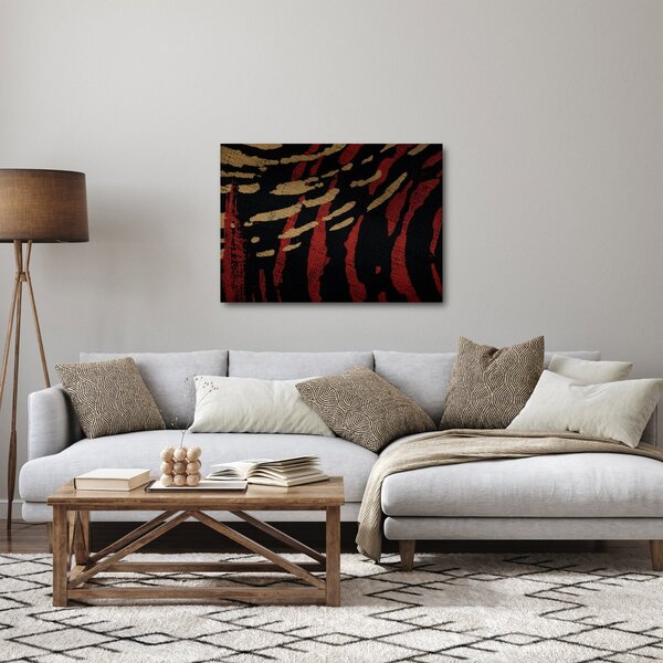 Absztrakciós kép (70x50 cm)