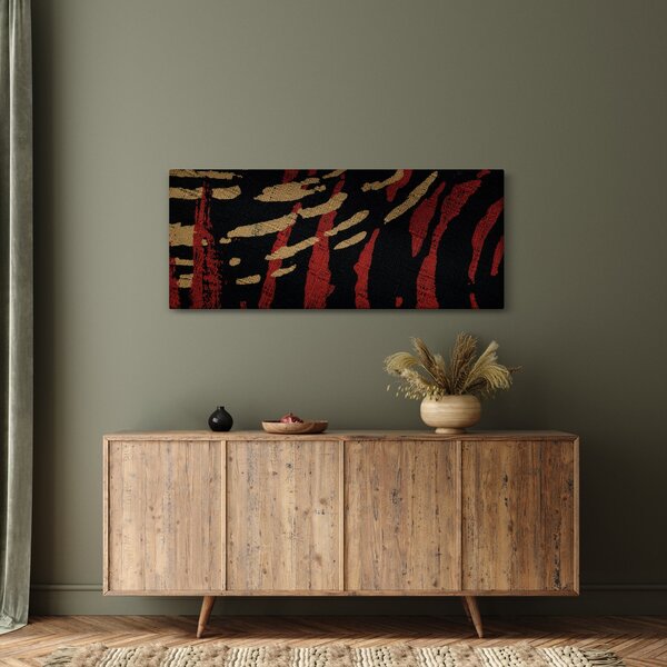 Absztrakciós kép (120x50 cm)