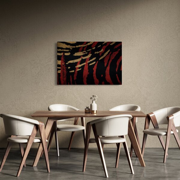 Absztrakciós kép (90x60 cm)