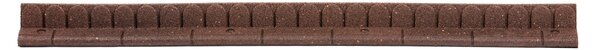 Multy home Kerti szegély 120 x 8 cm, barna, szögekkel együtt MHEU5000400, 1 db 4016.91.00