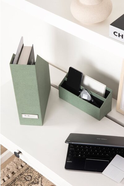 Karton rendszerező szett 4 db-os Hugo Canvas Paper Laminate – Bigso