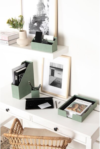 Karton rendszerező szett 4 db-os Hugo Canvas Paper Laminate – Bigso