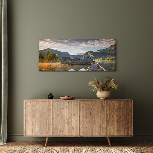 Tó képe (120x50 cm)