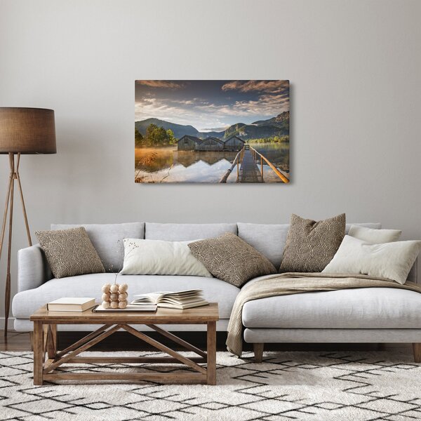 Tó képe (90x60 cm)