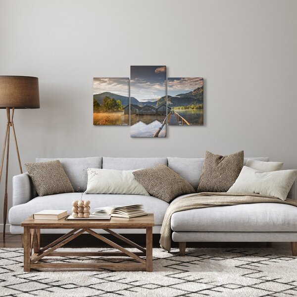 Tó képe (90x60 cm)