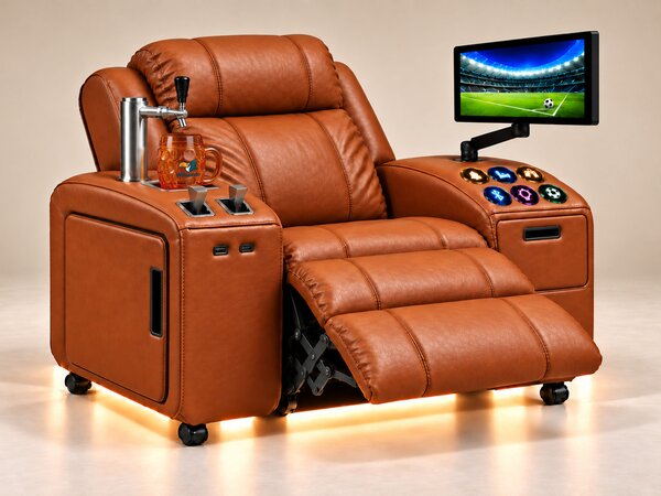 Comfy AF 17 Pro - Masszázsfotel okos sörcsappal