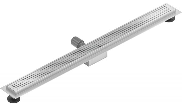 Mexen Lapos rozsdamentes acél zuhanyfolyó 80 cm minta M08, 1025080-15