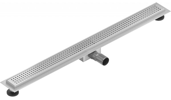 Mexen Lapos rozsdamentes acél zuhanyfolyó 80 cm minta M08, 1025080-15