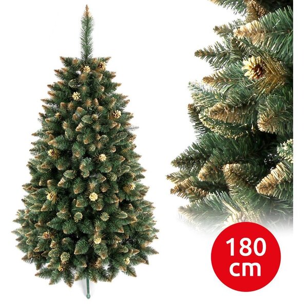 ANMA Karácsonyfa GOLD 180 cm borókafenyő AM0048