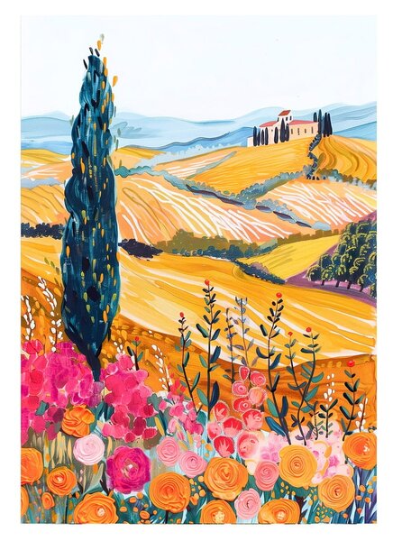 Kép 60x80 cm Color II – Styler