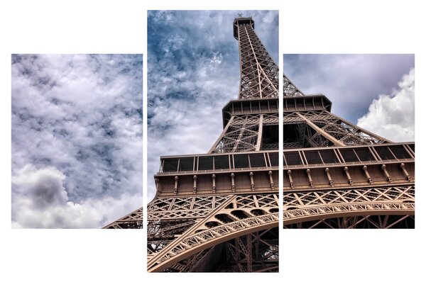 Az Eiffel-torony képe (90x60 cm)