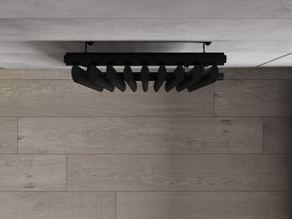 Mexen Atlanta, fűtőelem 1500x460 mm, 894 W, fekete, W211-1500-460-00-70
