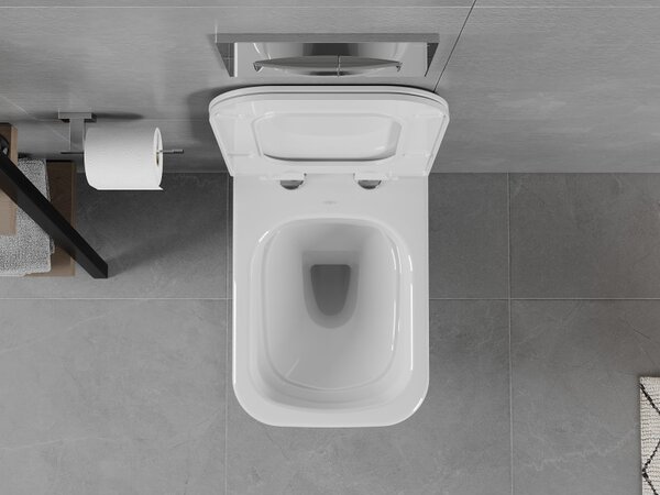 Mexen Elis függő WC Perem nélküli, fehér - 3391XX00