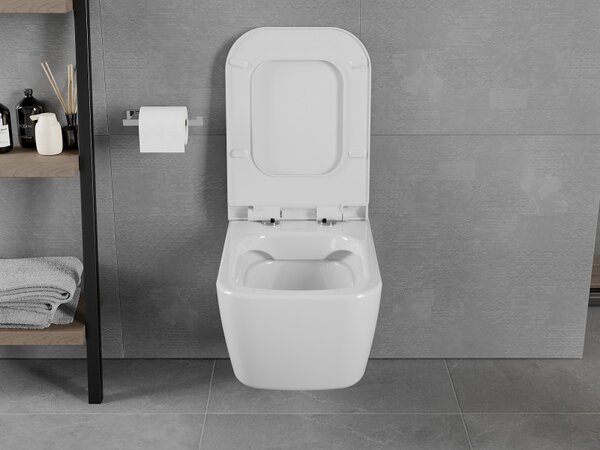 Mexen Elis függő WC Perem nélküli, fehér - 3391XX00