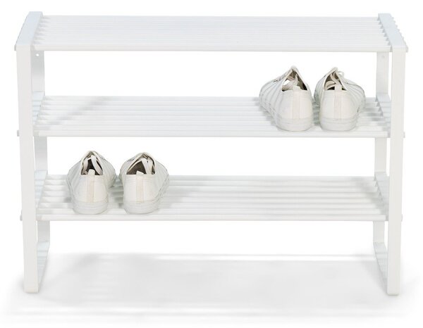 Fehér fém cipőtartó 70x49x29 cm Rex – Spinder Design