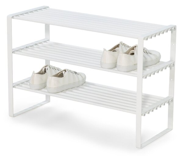 Fehér fém cipőtartó 70x49x29 cm Rex – Spinder Design