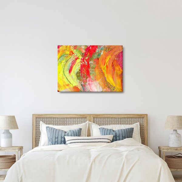 Absztrakció kép - festmény (70x50 cm)