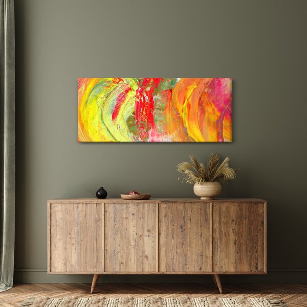 Absztrakció kép - festmény (120x50 cm)