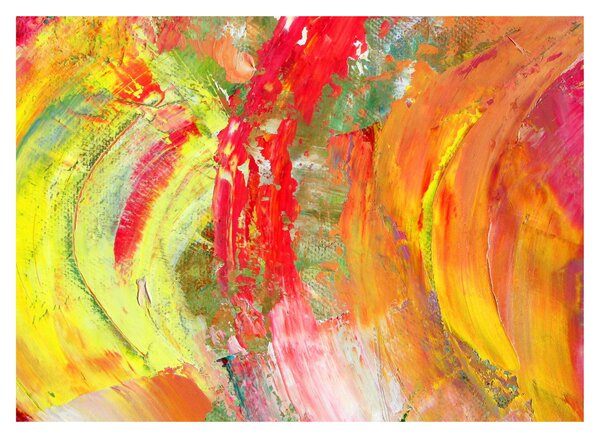 Absztrakció kép - festmény (70x50 cm)